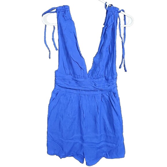 One Clothing Small Blue Jumpsuit Romper Jumpsuit NWT - Picture 1 of 9